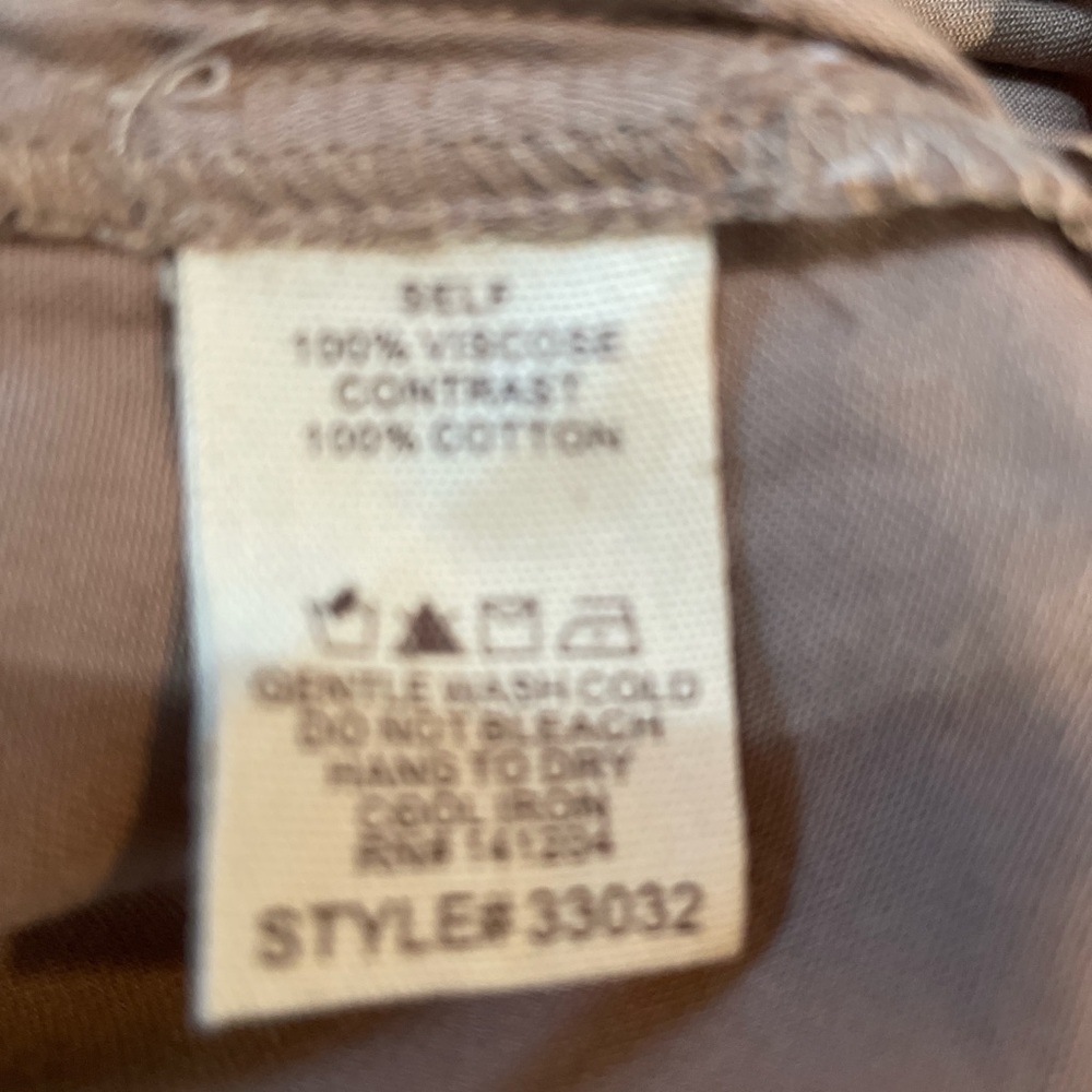 Hem & Thread Tan Top - Picture 8 of 8